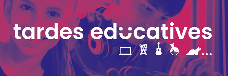 Baner promocional programa "Tardes educatives"