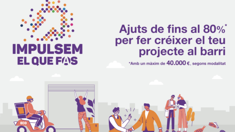 “Impulsem el que fas” destina més de 2,5 milions d’euros a projectes de proximitat