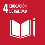 Icono del Objetivo de Desarrollo 4 de la Agenda 2030