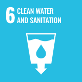 Icon of the Sustainable Development Goal 6 of the 2030 Agenda