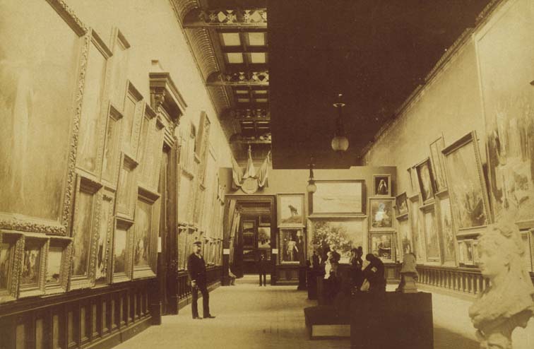 Interior pavelló Exposició Universal 1888. AFB. Pau Audouard