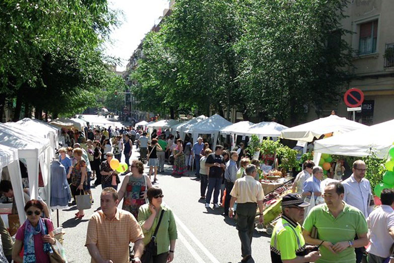 Street fairs and markets are always a great place to buy local products.