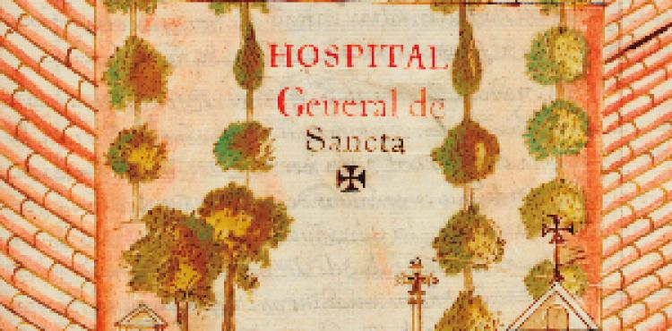 Hospital de la Santa Creu. Llibre de Taula, 1674. Font: Arxiu Històric de l'Hospital de la Santa Creu i Sant Pau